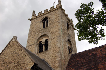 Saint Marys tower seen from the south June 2009